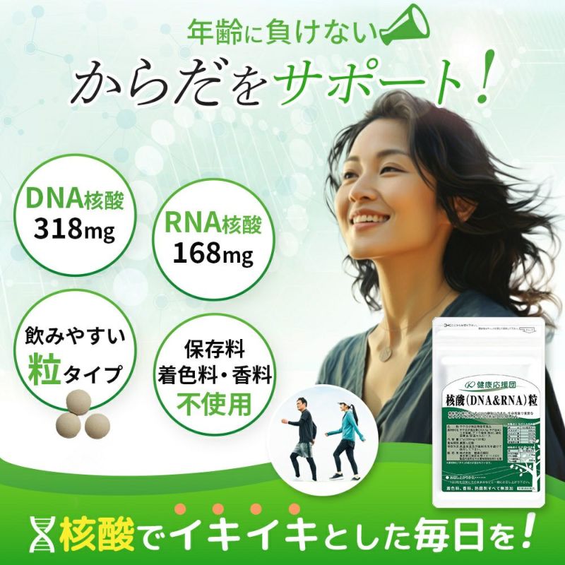 DNA&RNA 核酸粒 30日分 | 健康応援団